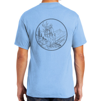 Unisex 50/50 Core Blend Tee - VB Classy Gold (LEFT CHEST) Thumbnail