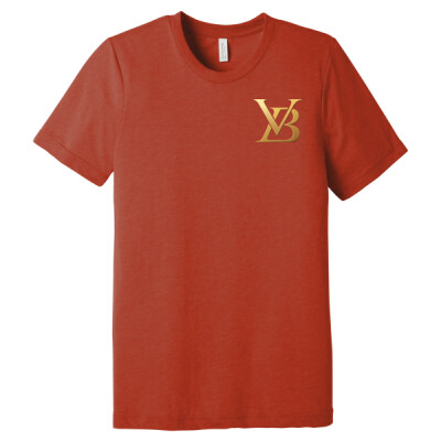 Unisex Triblend Tee - VB Classy Gold (LEFT CHEST) Thumbnail