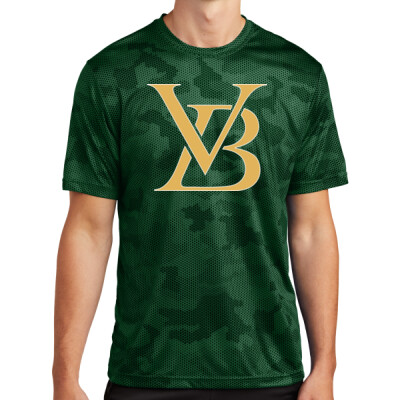 Unisex Camo Drifit Performance Tee - VB Classy Gold (FULL FRONT) Thumbnail