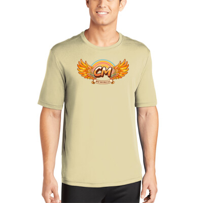 Unisex Drifit Performance Tee - CM Retro Logo Thumbnail