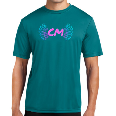 Unisex TALL Drifit Performance Tee - CM Neon Logo Thumbnail