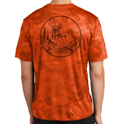 Unisex Camo Drifit Performance Tee - Cade Silhouette Thumbnail