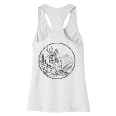Ladies Jersey Racerback Tank - Cade Silhouette Thumbnail