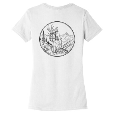 Ladies Slim Fit Tee - Cade Silhouette Thumbnail