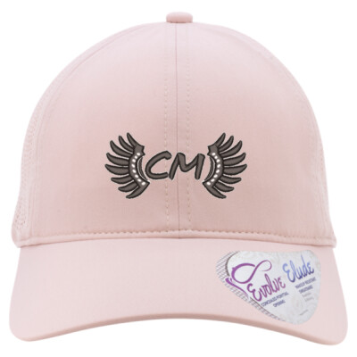 Ladies "Gaby" Perforated Performance Cap - Puff Embroidery Thumbnail