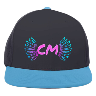 Pacific Headwear Perforated Flexfit Cap - Neon Print Thumbnail