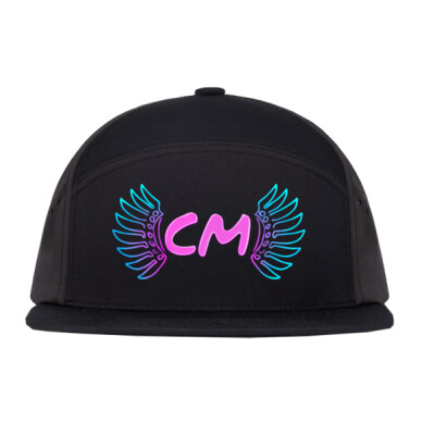 Pacific Headwear 6-Panel Trucker with Perforated Back - Neon Print Thumbnail