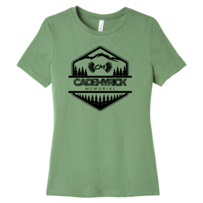 Ladies Relaxed Fit Tee - Woodsy Badge Thumbnail