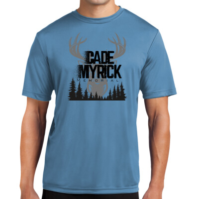 Unisex TALL Drifit Performance Tee - Deer Head Thumbnail